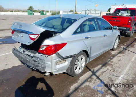 2011 Hyundai Sonata Limited from USA, damaged, VIN 5NPEC4AC9BH111147